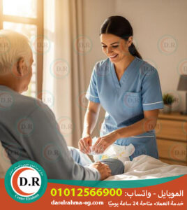 عقد جليسة مسنين في البيت | راحة نفسية وأمانلولادنا الكبار 👵👴