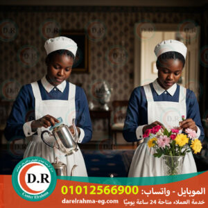 👩‍🍳 مكتب خدم في مصر – خدم مدربين وآمنين في خدمتك 24 ساعة ✨